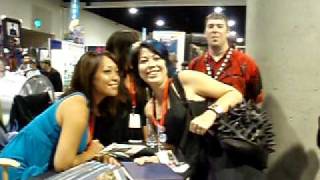 Naoko Mori signing autographs 2 [upl. by Shama352]