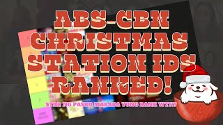 All ABSCBN Christmas Station IDs 2009  2023 Ranked Tier List [upl. by Nah153]