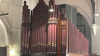 Egmore church played on 120yearold pipe organ in chennai  Egmore Wesley Church Pipe Organ 2022 [upl. by Lisab]