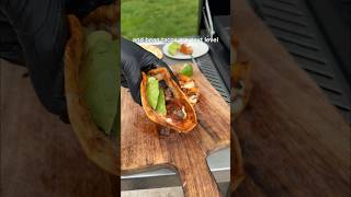 Steak amp Cheese Taco Recipe Tortilla HotSauce Steak Tacos CheesePull EasyRecipe ShortsFood [upl. by Orestes]