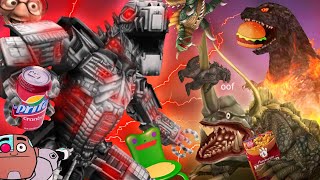 Godzilla Battle Line Mechagodzilla 2021 Meme Matches [upl. by Lavotsirc]