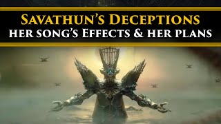 Destiny 2 Lore  We just learned more about Savathuns Song plans amp many deceptions [upl. by Ateekal313]