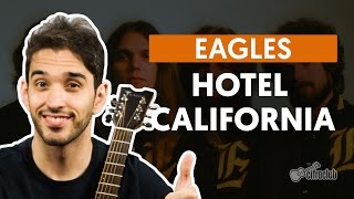 Hotel California  Eagles aula de violão [upl. by Igic]