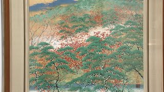 まるで紅葉した山並みを一望できる絵葉書 京都の四季折々の魅力を楽しめる「京の百景」 [upl. by Tench]