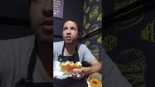 Mente empreendedora burger fastfood foodie viralvideo burgerlovers [upl. by Karlow]