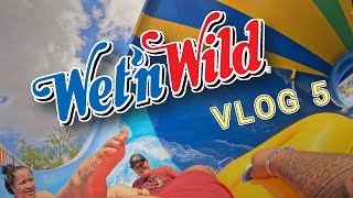 VLOG 5  WETNWILD  Le parc aquatique de Oahu fun 🤪 ou pas fun 🤔 [upl. by Bascio]