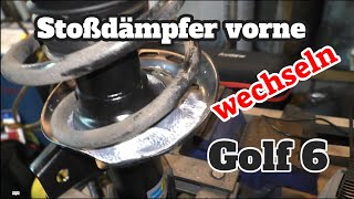 Stoßdämpfer hinten wechseln  VW Passat TUTORIAL [upl. by Ekoorb449]