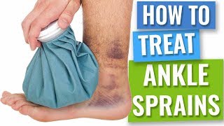 Ankle Sprain Treatment [upl. by Nashbar503]