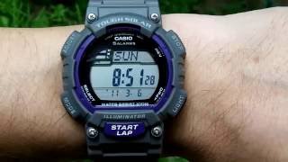 Casio STLS100H8AVCF Digital Solar Powered Gray Watch with Gray Resin Band [upl. by Marisa396]