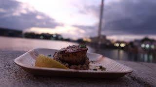 Our First Trip To The 2019 Seven Seas Food Festival At SeaWorld [upl. by Kciderf63]