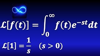 168 Transformada de Laplace ¿qué es Definición explicación y primer ejemplo [upl. by Upali128]