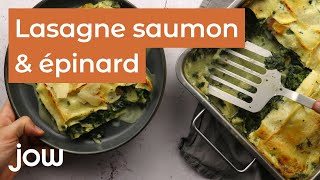 Recette des lasagne saumon amp épinard [upl. by Nicolette]