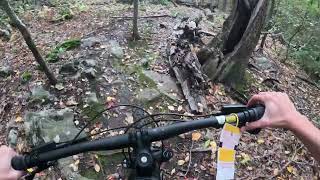 Riding a Giant Stance 29 2 at Huntington bike park CT [upl. by Stout]