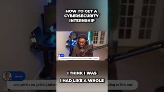 Cybersecurity Internship as a College Freshman [upl. by Chatav]