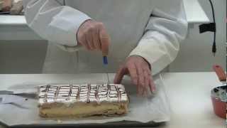 How to make a Neapolitan or custard slice [upl. by Rehpotsrik]