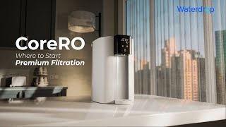 Introducing Waterdrop CoreRO Basic Countertop RO System [upl. by Awuhsoj]