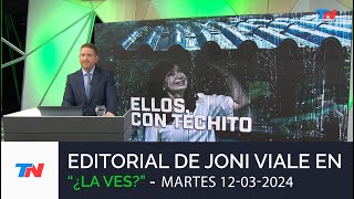 EDITORIAL DE JONI VIALE quotELLOS CON TECHITOquot I ¿LA VES 120324 [upl. by Aretahs]