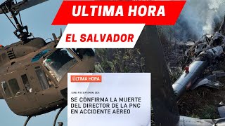 tripulantes del helicóptero UH1H de la Fuerza Aérea Salvadoreña se estrelló en Pasaquina La Unión [upl. by Steffy]