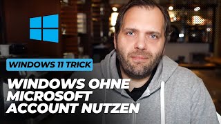 Windows 11 ohne MicrosoftKonto installieren Einfache Anleitung👌🔓 [upl. by Aneehsyt]