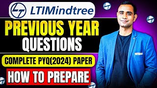 🔥LTIMindtree Previous Year Questions  Complete Paper2024  How to Prepare🔥 [upl. by Gershom112]