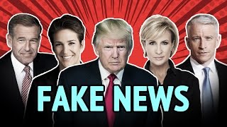 Fake News Remix  Donald Trump vs The Mainstream Media [upl. by Orran]