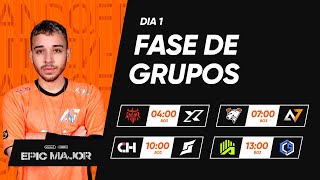 BR Winline EPIC Standoff 2 Major  Fase de Grupos  Dia 1 [upl. by Camile]