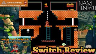 Montezumas Revenge 8Bit Edition Nintendo Switch Review [upl. by Akelahs]