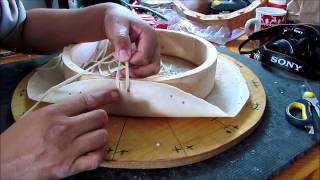 NDN Joe How to Make a Hand drum [upl. by Burlie]