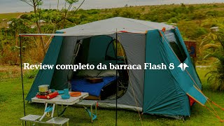 Review completo da Barraca NTK Flash 8 [upl. by Lede]