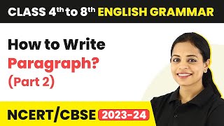 How to Write Paragraph Part 2  Paragraph Examples Samples  Class 5  8 English Grammar [upl. by Breh]