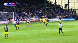 Oldham Athletic vs Notts County  League One 20132014 [upl. by Lora519]