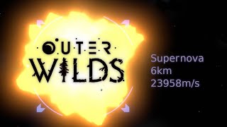 High Speed Supernova Flyby  Stupid Stunts in Outer Wilds [upl. by Egduj785]