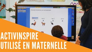 Animer une classe de Maternelle  Exercices avec Activinspire [upl. by Bordiuk]