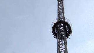 Mega King Tower Neuheit auf der Kirmes 2014 offride [upl. by Adal]