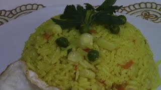 RICO ARROZ A LA JARDINERA [upl. by Hastings]