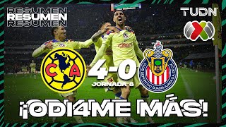 América 40 Chivas  HIGHLIGHTS  América 40 Chivas  AP2023J8  Liga Mx  TUDN [upl. by Greenwell]