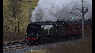 The 1st Mainline Steam Trip Of The 2024 Season [upl. by Reste751]