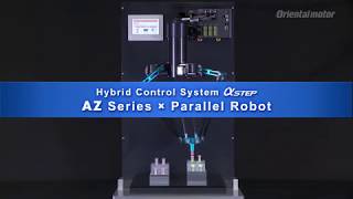 Parallel Robot with Closed Loop Stepper Motor AZ Series [upl. by Dev]