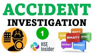 IncidentAccident Investigation Reporting Training  OSHA Incident Investigation  Part 1 [upl. by Rofotsirk]