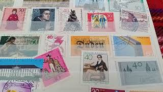 More German stamps for the Collection [upl. by Phillida]