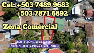 En Venta Casa en Zona Comercial de La Palma Chalatenango Cel 503 7871 6892 [upl. by Bac]