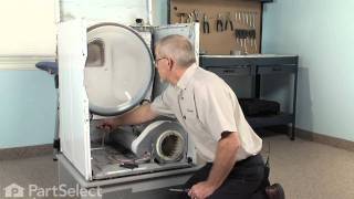 Dryer Repair  Replacing the High Limit Thermal Fuse Whirlpool Part 40113801 [upl. by Ycnej710]