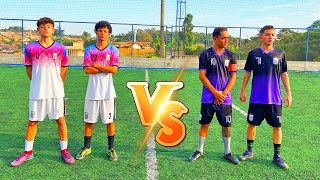 2 vs 2 NO CAMPO FUT7  Reservas x Titulares [upl. by Rikahs]