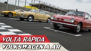 VW KARMANNGHIA X VW KARMANNGHIA TC X VW SP2 – VR COM RUBENS BARRICHELLO 79  ACELERADOS [upl. by Mcclimans]