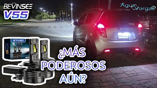 PROBAMOS LOS LED BEVINSEE V55 150W28MIL LUMENES H4 ¿MEJOR QUE LAS V45  Agus Vargas [upl. by Nichol819]