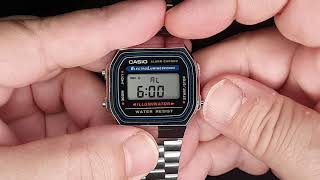 CASIO A168WA1 VINTAGE [upl. by Debby]