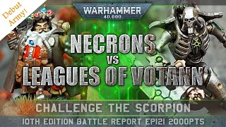 10th Edition Leagues of Votann vs Necrons Warhammer 40K Battle Report 1500pts CTS123 [upl. by Siramaj]