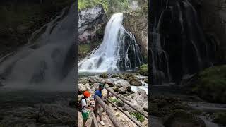 gollinger wasserfall waterfall austria europe nature [upl. by Naasar]