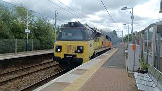 trains at whifflet and chopers at Rutherglen yard 682024 [upl. by Dranoc85]