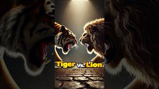 Lion VS Tiger  Who Would Win in a Fight Between these two animals lion tiger [upl. by Ydasahc]